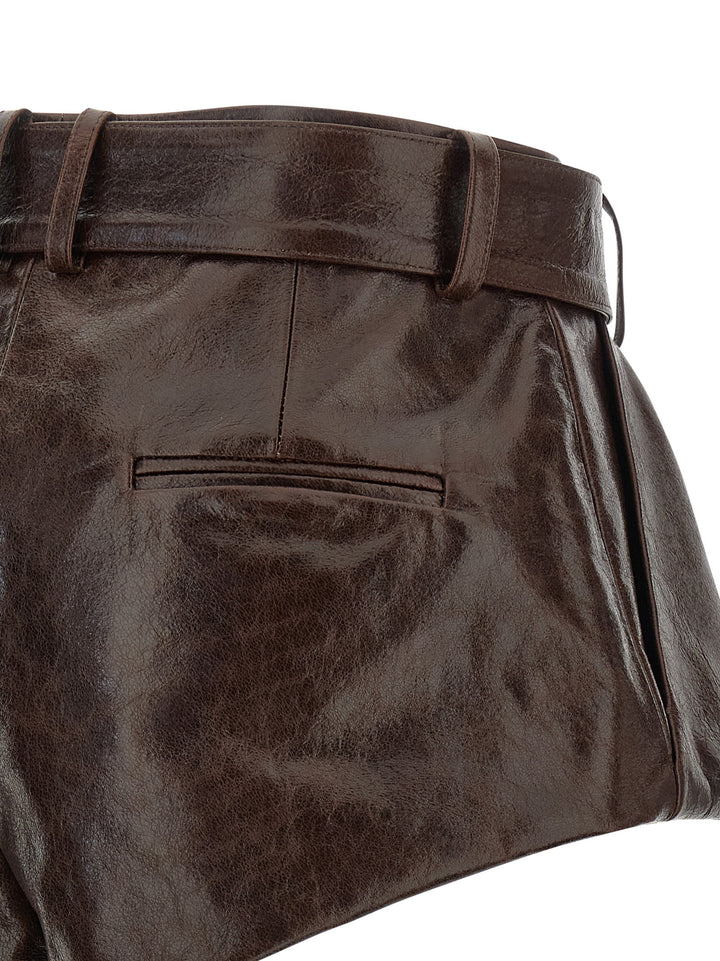 Magda Butrym 22 Bermuda and Short - Brown | 46530783e55d52387595bf182cba07db80974836