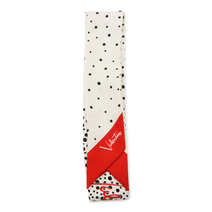Valentino Garavani Scarfs - VANIGLIA-NERO-ROSSO/VANIGLIA | 91a269d93132c1f0d990be7a1de1ad03d37d67ca