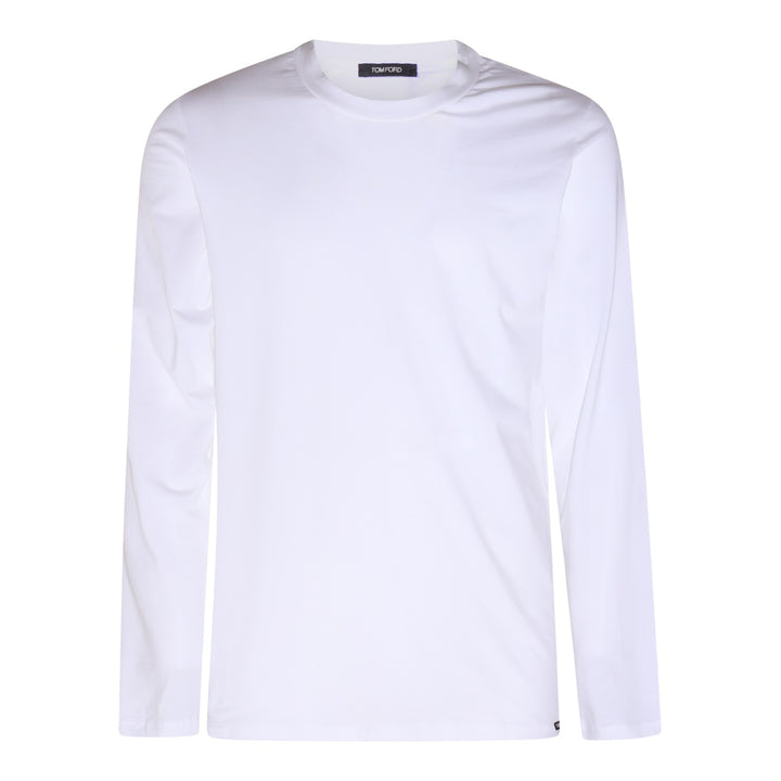 Tom Ford T-shirts and Polos - WHITE | 355f99530e36b6c6ae01ebe5c113bb3fdc00f2e7