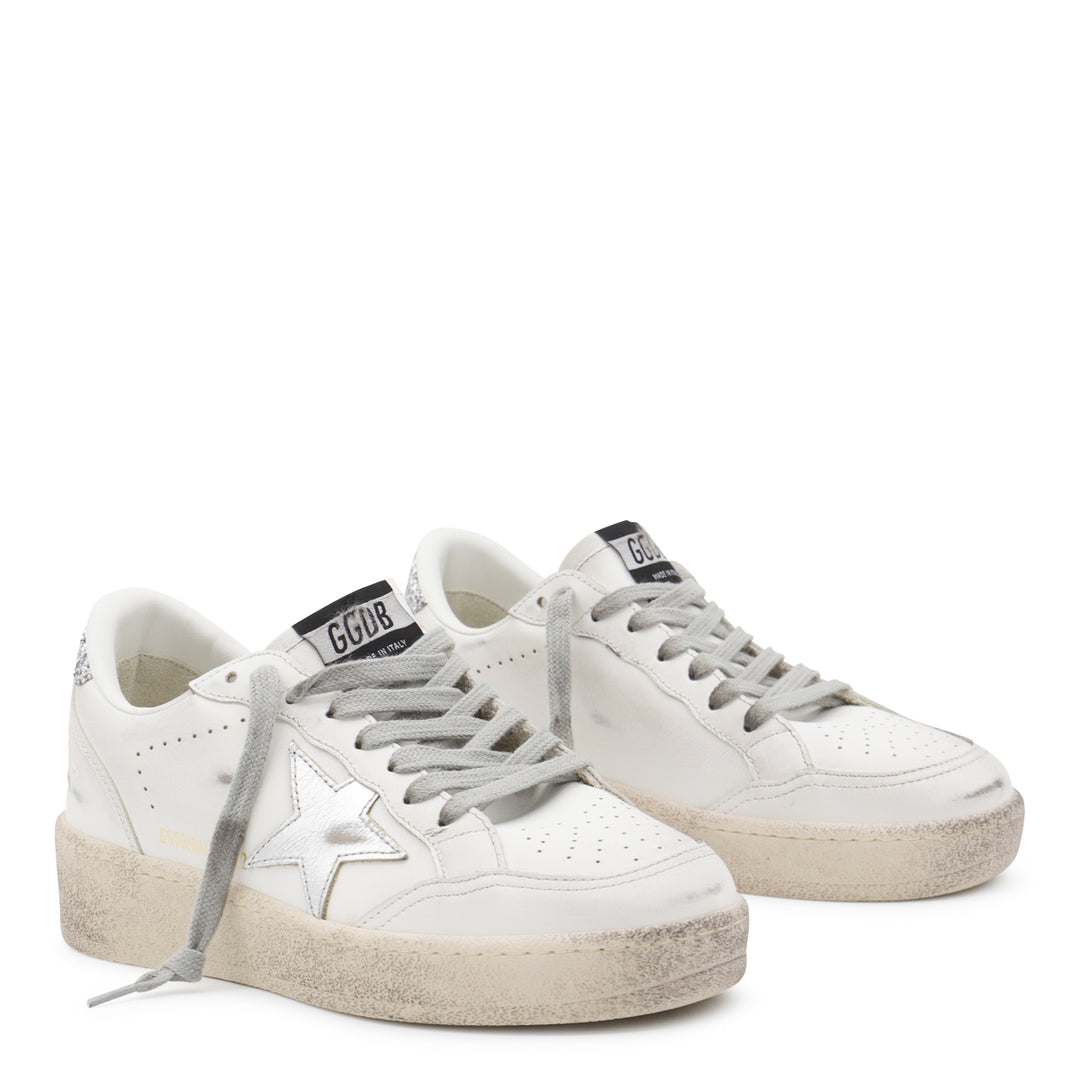 Golden Goose Sneakers - WHITE/SILVER | 340ea2ed0791fe9f8a4f12cabf3319b561aff57a