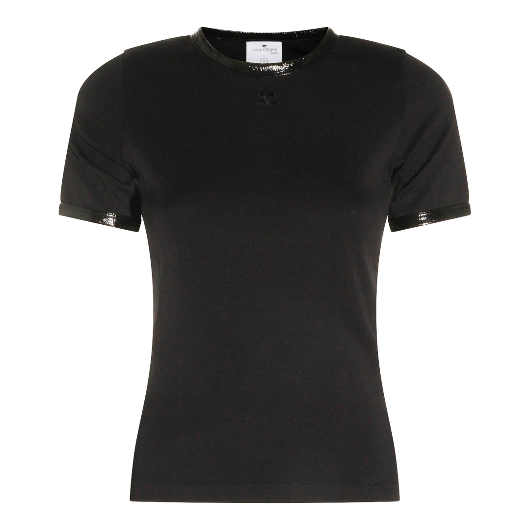Courreges T-shirts and Polos - BLACK | e4ee1a7567c60985d6cb2bdf87995ef99398a1f0