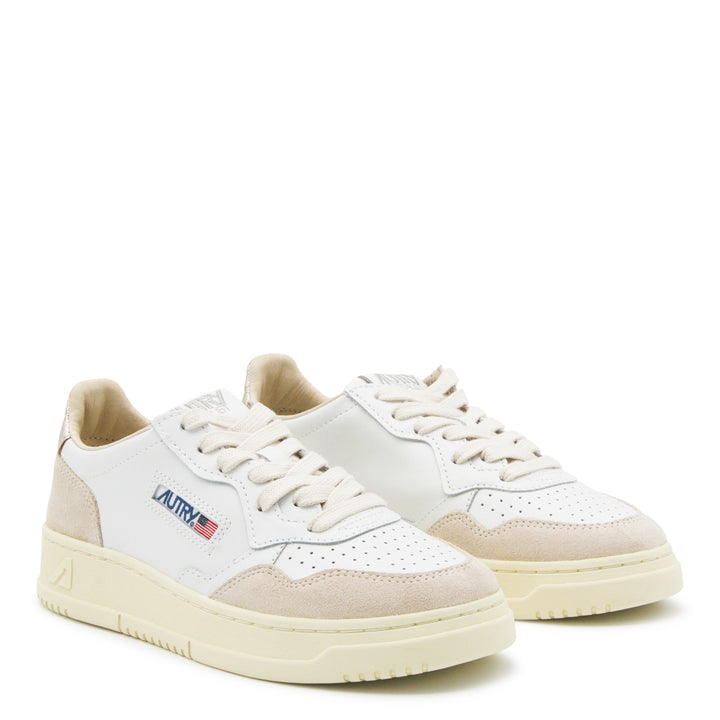 Autry Sneakers - LEAT/SUEDE WHITE/GOLD | 490c62e87b7337bf4c3dc9367fd6c324e2004be2