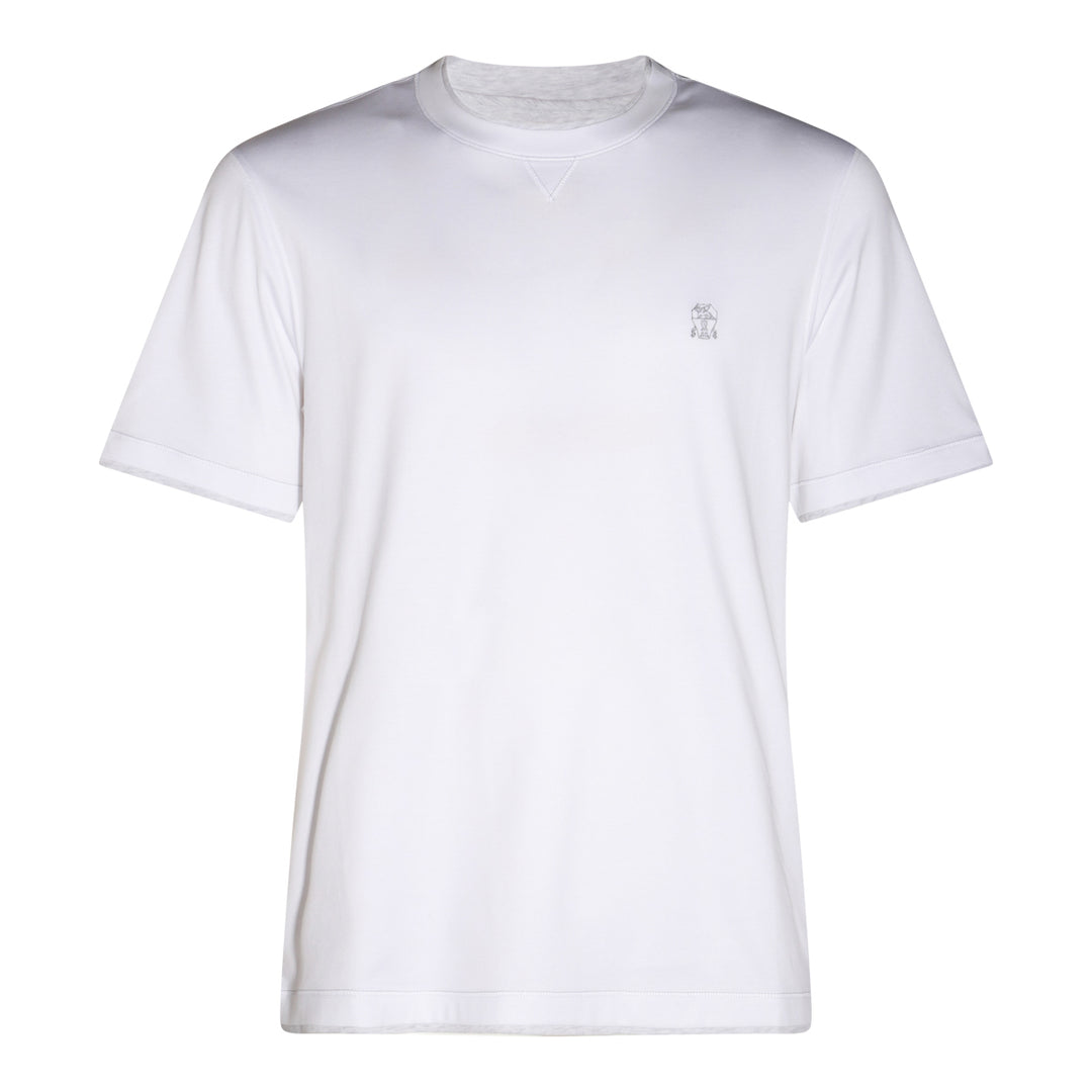 Brunello Cucinelli T-shirts and Polos - WHITE | 36248c2b0ea305d57e4fd641e0eb16773a1f34a4
