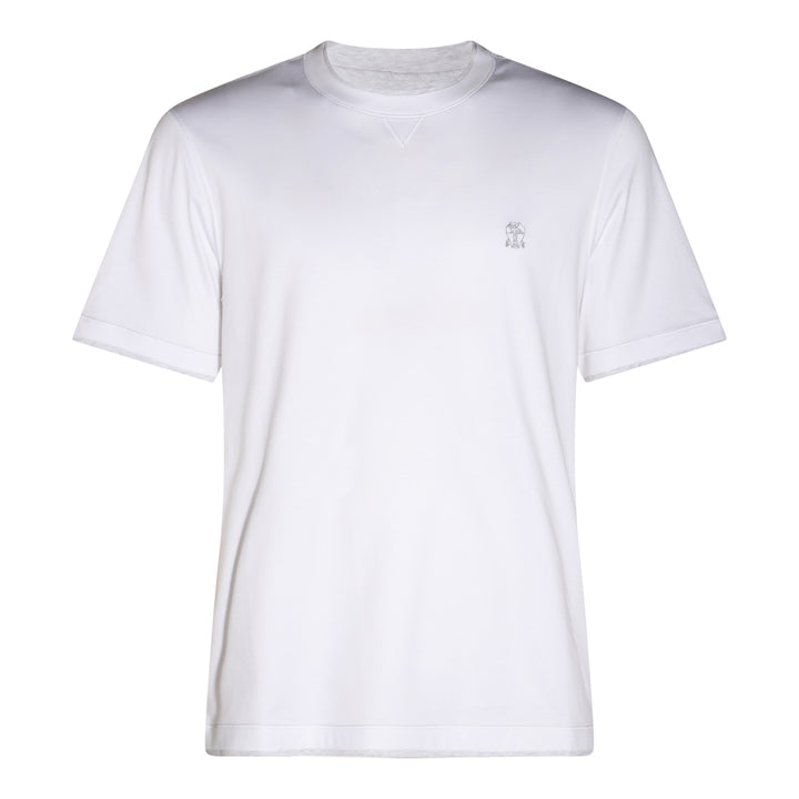 Brunello Cucinelli T-shirts and Polos - WHITE | 36248c2b0ea305d57e4fd641e0eb16773a1f34a4