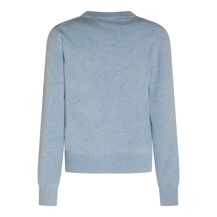Ganni Sweaters - SOFT CHAMBRAY | deeb51a0d4b64e311933417d082433aa224d7990