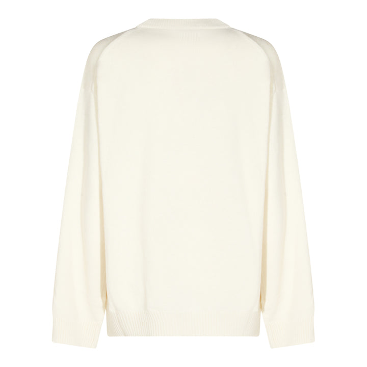 Ganni Sweaters - Egret | f28af0915e4c953253810e118d6335ee99f399d6