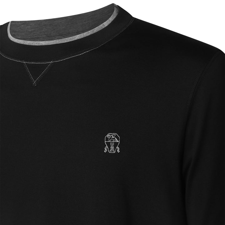 Brunello Cucinelli T-shirts and Polos - BLACK | 1bb4ae3c0628760a8566031ad574913ae3f4f9ea