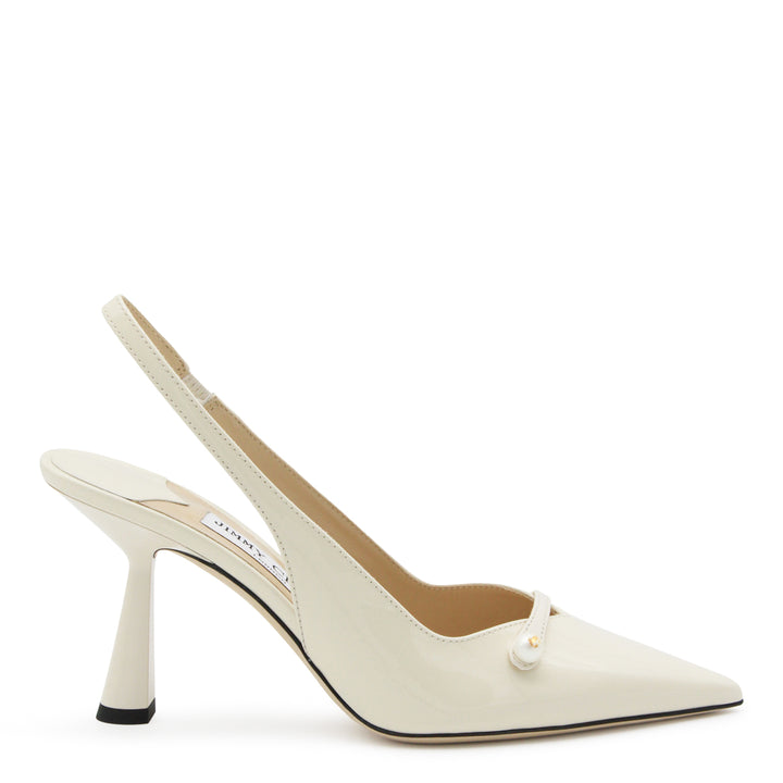 Jimmy Choo With Heel - LATTE/LATTE | 88cb7f8ad8a154057c418419f85a8ef71bca5bdc