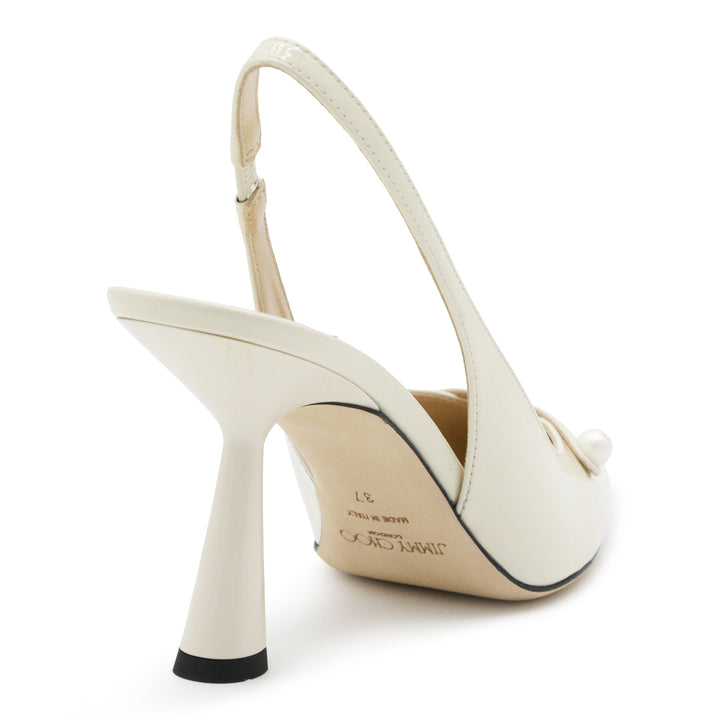Jimmy Choo With Heel - LATTE/LATTE | a0012cd29d46ff94bfa5ca4ff2c928f571f79fb9