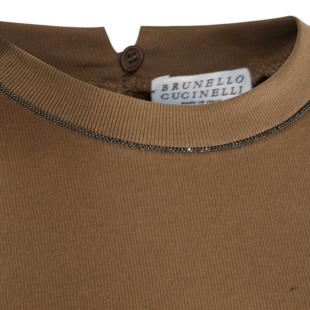 Brunello Cucinelli T-shirts and Polos - CIOCCOLATO | d1147543d4da1c37df86855ba6fbf7a5d231ea5b