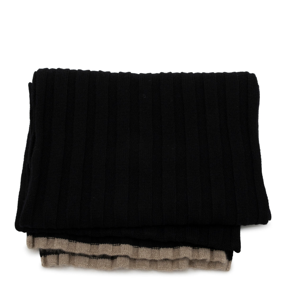 Brunello Cucinelli Scarfs - BLACK | 726ed3bbe50fa7113987cc557d53a0cb82b71c03