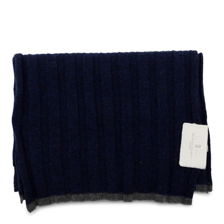 Brunello Cucinelli Scarfs - NAVY | 028bdfbe0afe01419e19084e68b11137159cd5a0