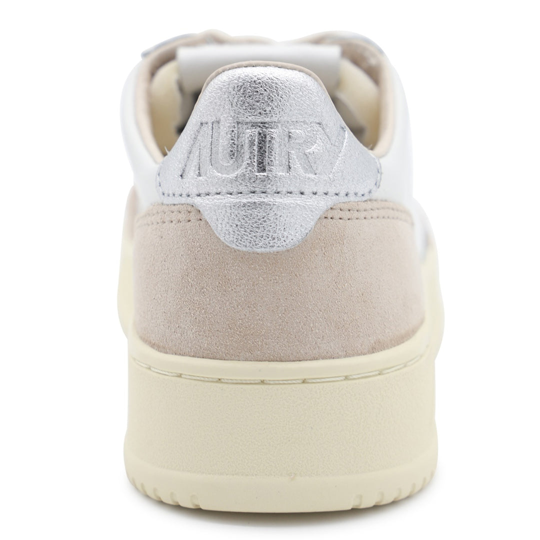 Autry Sneakers - LEAT/SUEDE WHITE/SILVER | 463a69a8062edef28f53f1e36e854be7abc9f285
