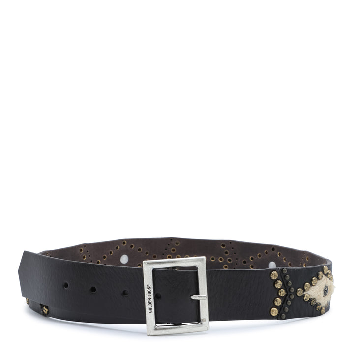 Golden Goose Belts - MAHOGANY/MILK | 716357f03e0e5287fe846dd7d5e751e13e229587
