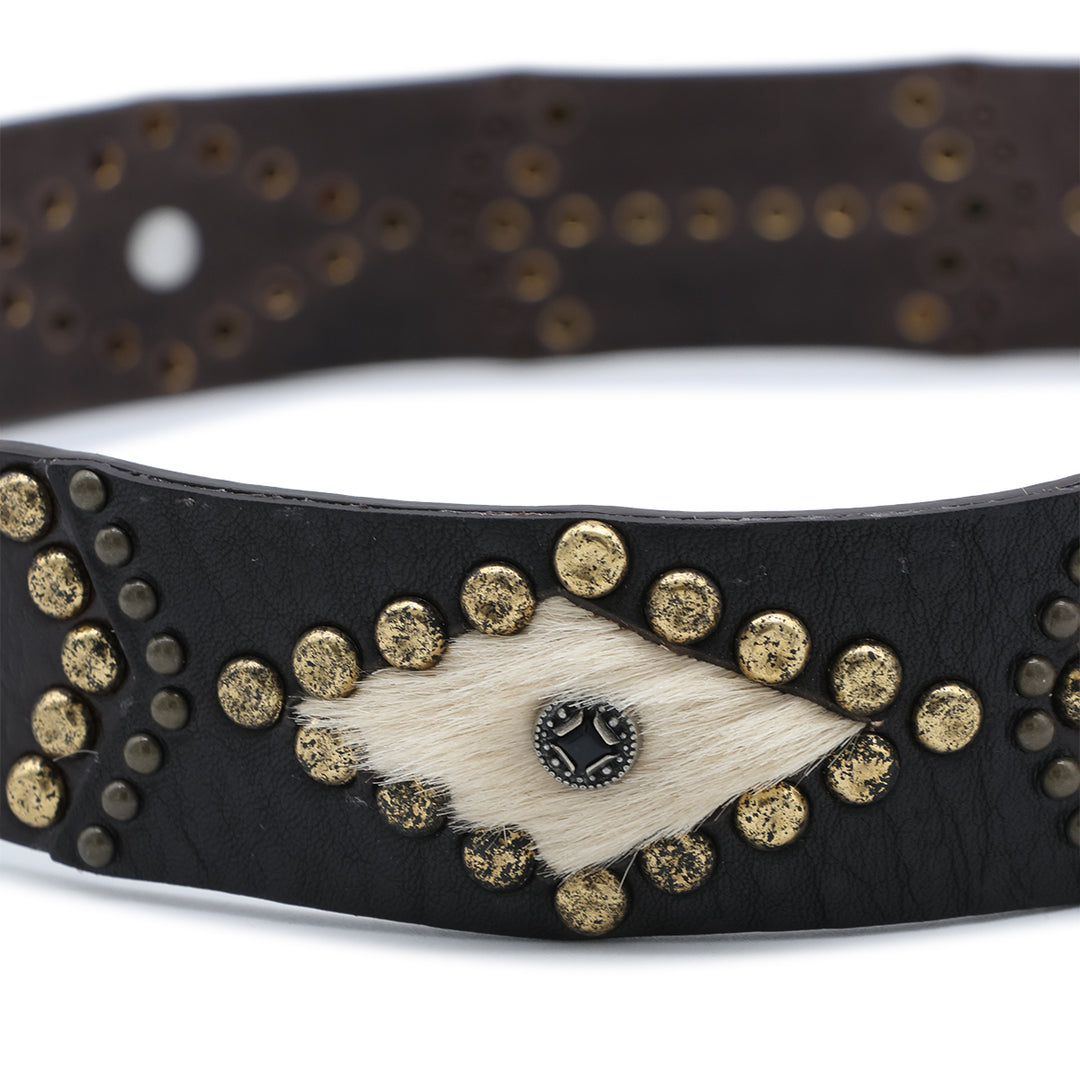 Golden Goose Belts - MAHOGANY/MILK | 5d1c66729eb45c24fc1e88efb9a40ad7dda32c24