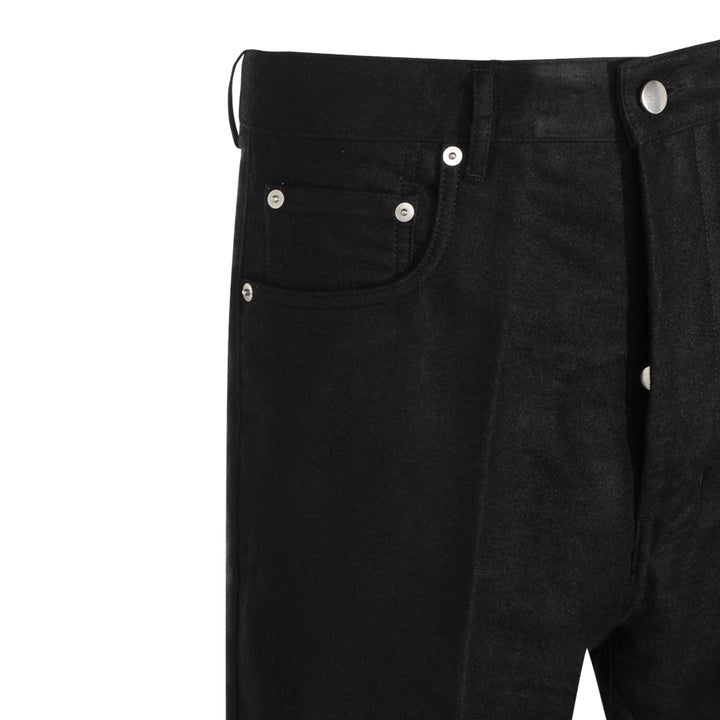 Rick Owens Trousers - BLACK | df090b23ea0e42abb6d4ea7b2376b6596e8e4ea3