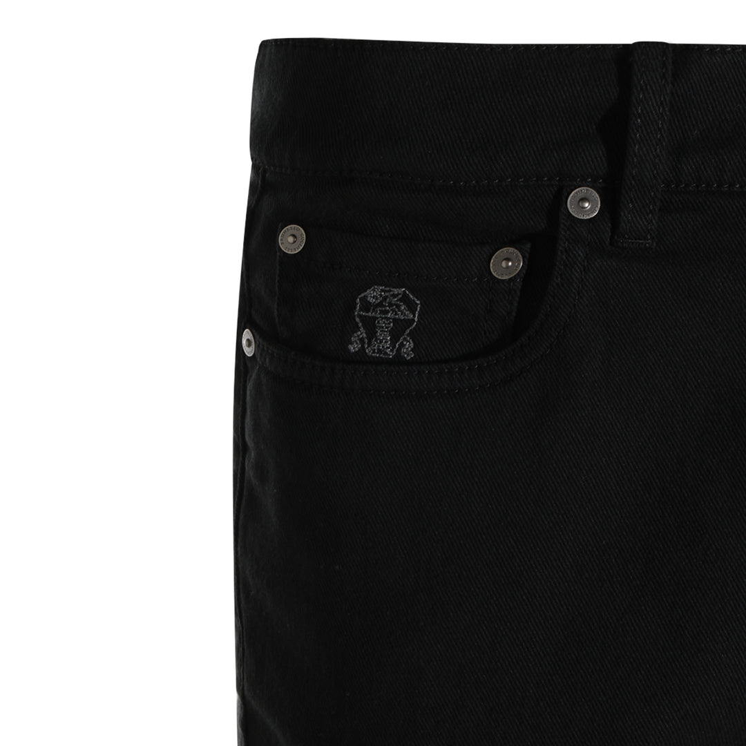 Brunello Cucinelli Jeans - BLACK | ea67b5b214691c452f2272b048cc686fa311c3df