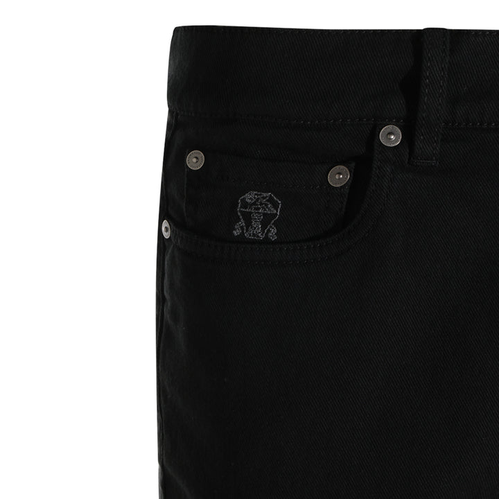 Brunello Cucinelli Jeans - BLACK | ea67b5b214691c452f2272b048cc686fa311c3df