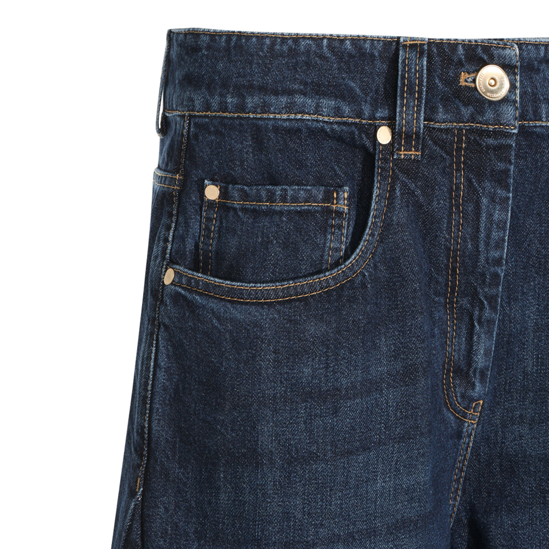 Brunello Cucinelli Jeans - DARK BLUE | 4f16c2ca6d8111dc51231ec33407869a550f1e71