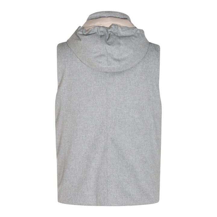 Brunello Cucinelli Coats - GREY | 8817055892767df489e28ed8f4ea27b3ba1cb7b9