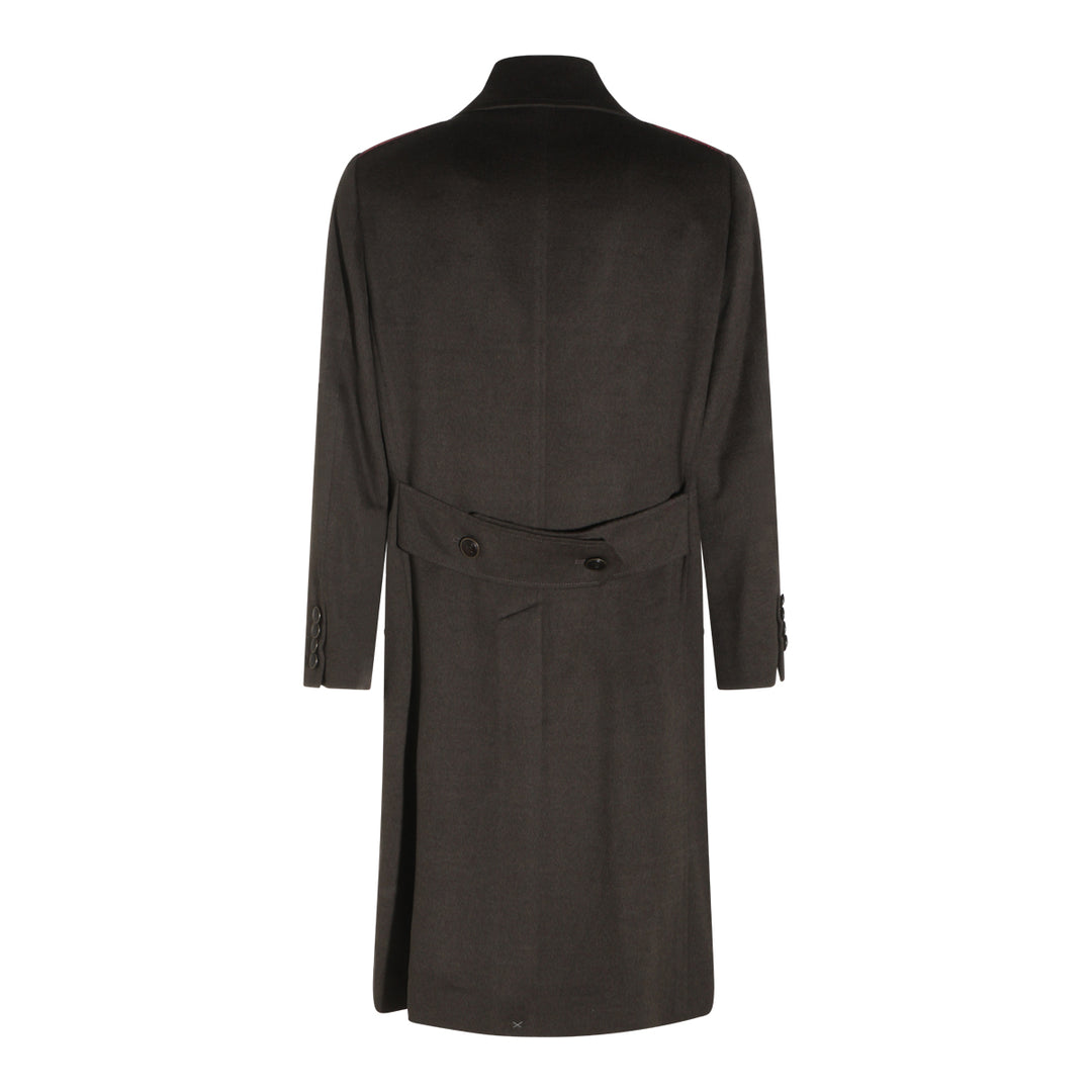 Brunello Cucinelli Coats - MUD | 0ee36120eb395e002510eb0241326f8b74db12f5