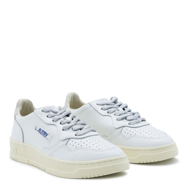 Sneakers Leat/Swoll Wht/Silver