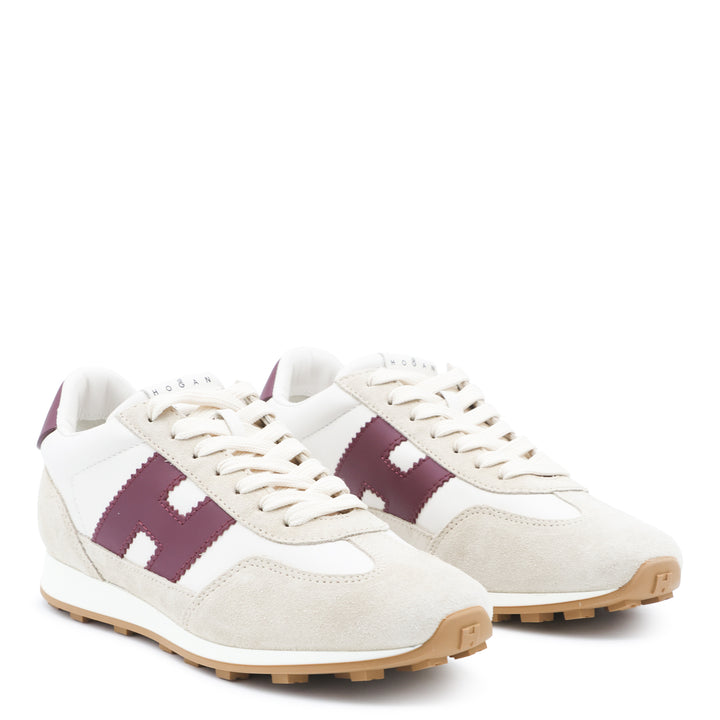 Hogan Sneakers - BIANCO/BURGUNDY | 132c236089758d43f8cff26f5e72f70f4c74b20a