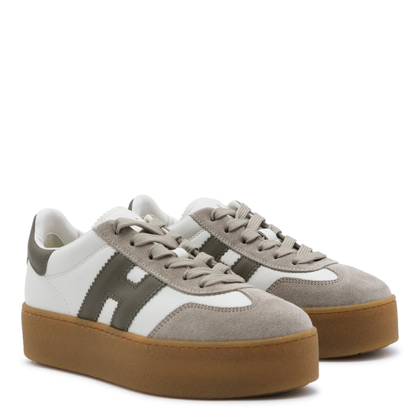 Sneakers Bianco/Khaki