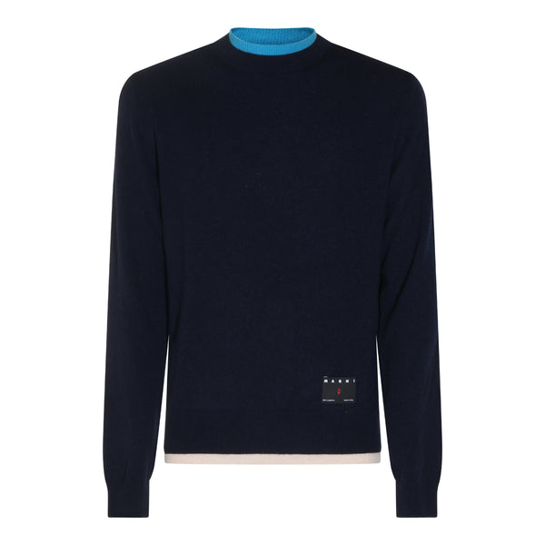 Sweaters Multi Blue