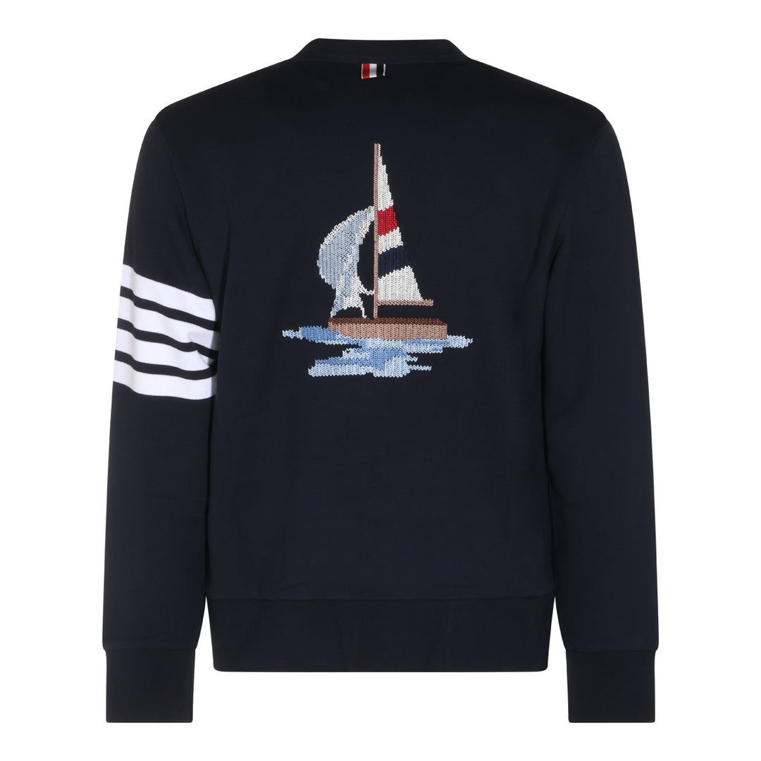 Thom Browne Sweaters - NAVY | c490bbd73429fe1400d293cea8b8d24985feb17c