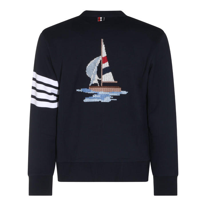 Thom Browne Sweaters - NAVY | c490bbd73429fe1400d293cea8b8d24985feb17c