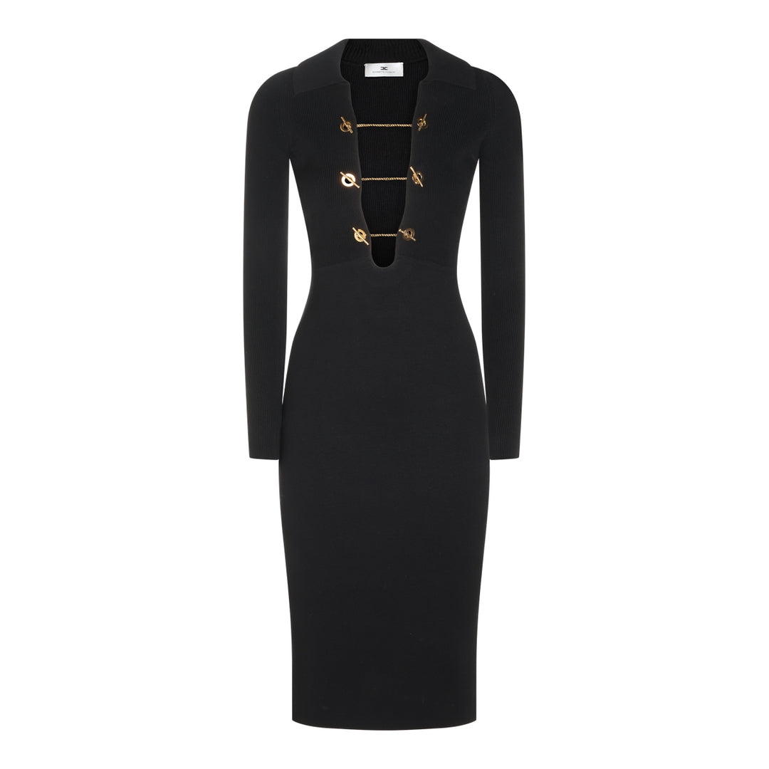 Elisabetta Franchi Dresses - NERO | 2be95c56cfe450ff33efab7c37a605160e093f26