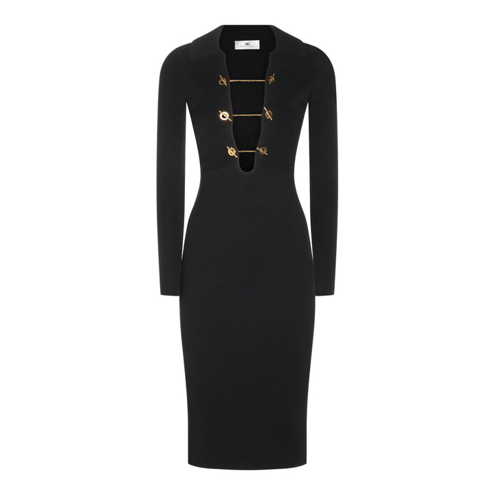 Elisabetta Franchi Dresses - NERO | 2be95c56cfe450ff33efab7c37a605160e093f26