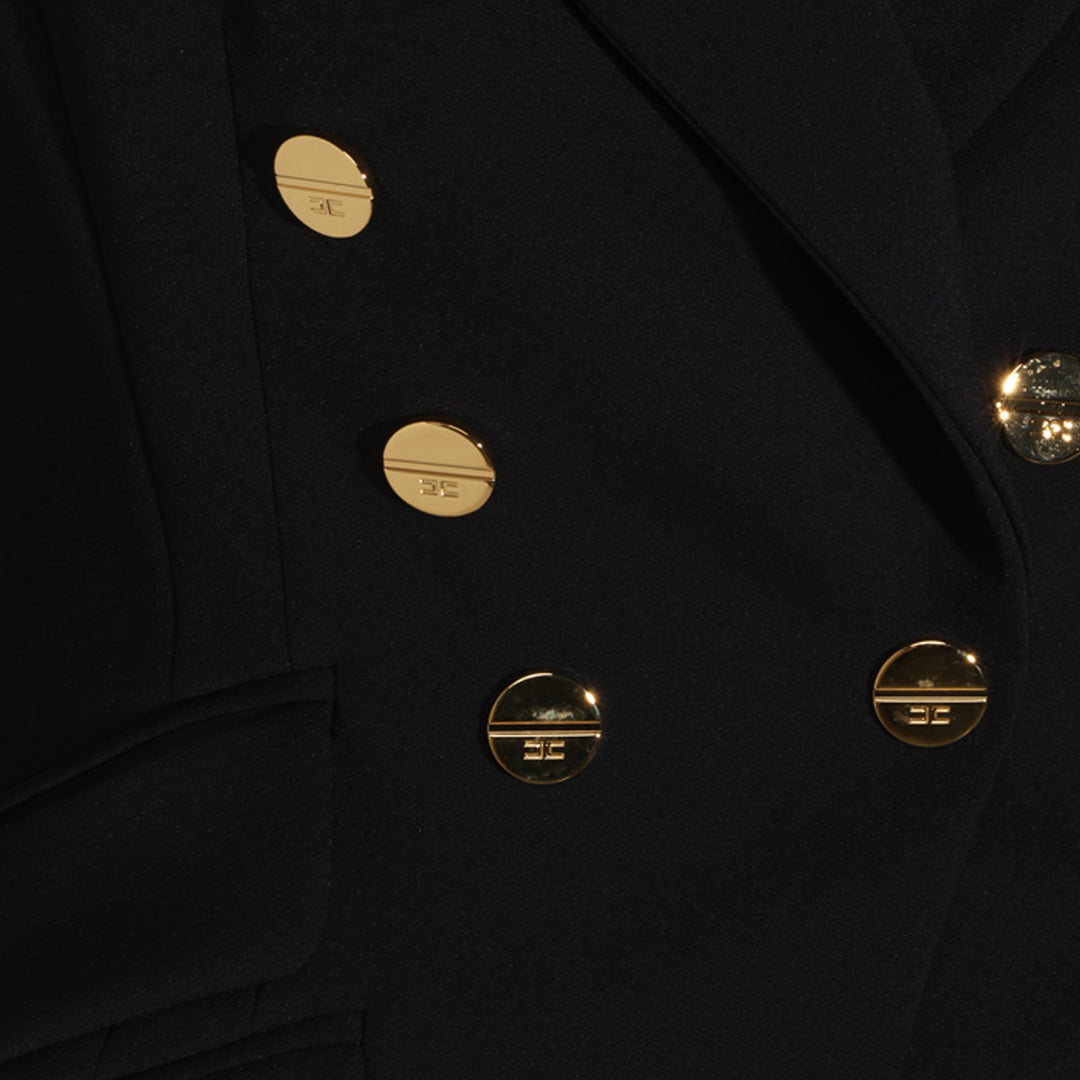 Elisabetta Franchi Jackets - NERO | e00e54e471b8e93f5af2b3706fc39d84bb0b4325
