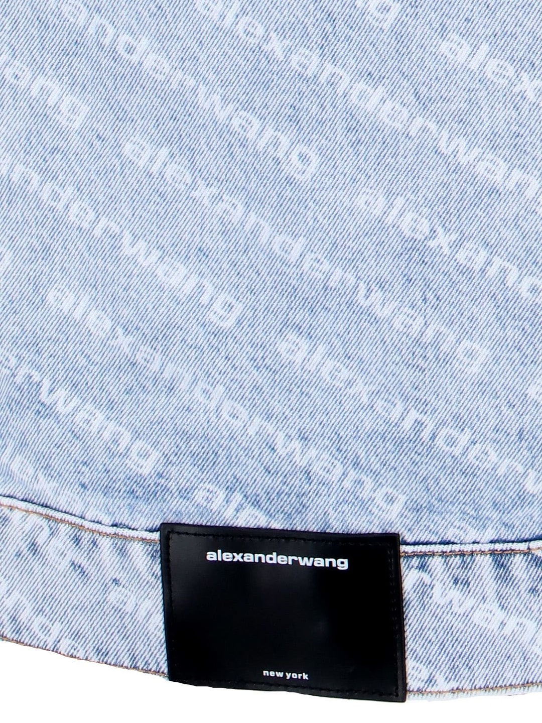 Oversized Monogram Jacket Jackets Light Blue