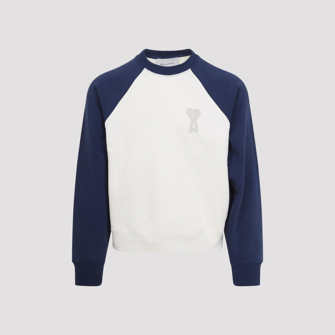 Ami Sweatshirts - White | bee8d02b77e77efe5f7b72edaff869587ff88d70