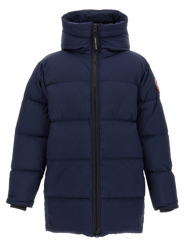 Lawrence Puffer Casual Jackets, Parka Blue