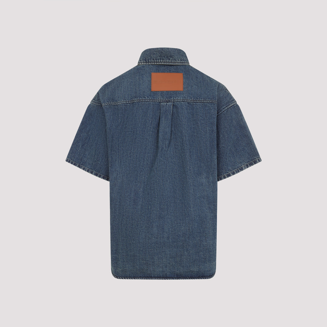 Jil Sander + Shirts - Blue | 8d31ebafc9119505df35118a2fae336c297b2077