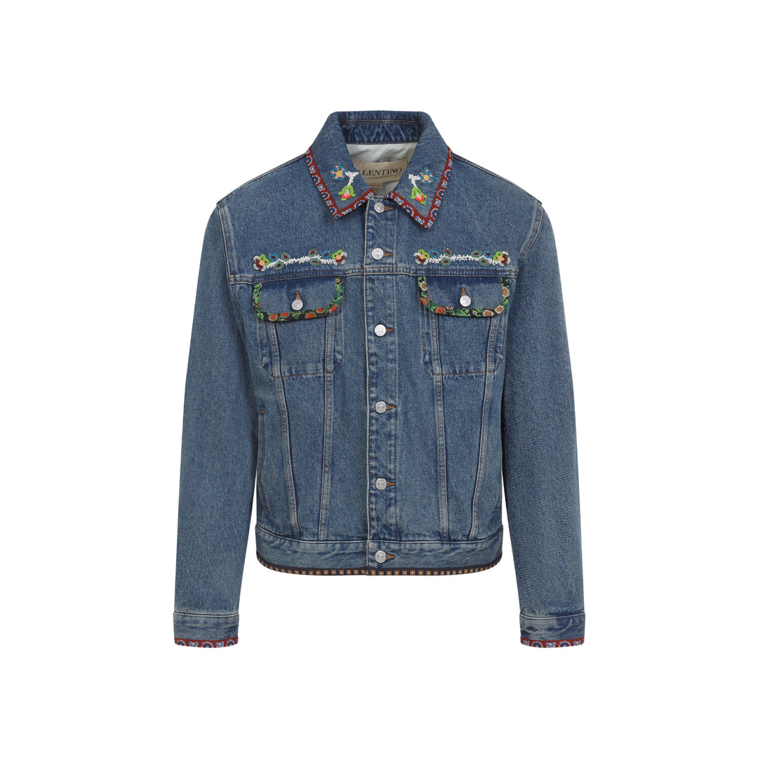 Valentino Jackets - Blue | da3a0c972d4c960a90d17d0121a5d8dc9f7f6348