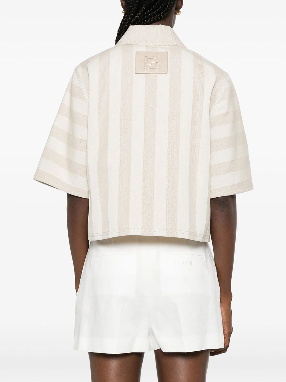Fendi Cropped - Nude & Neutrals | a7d16c0264eb551174da5cfea98cf5f50812c921
