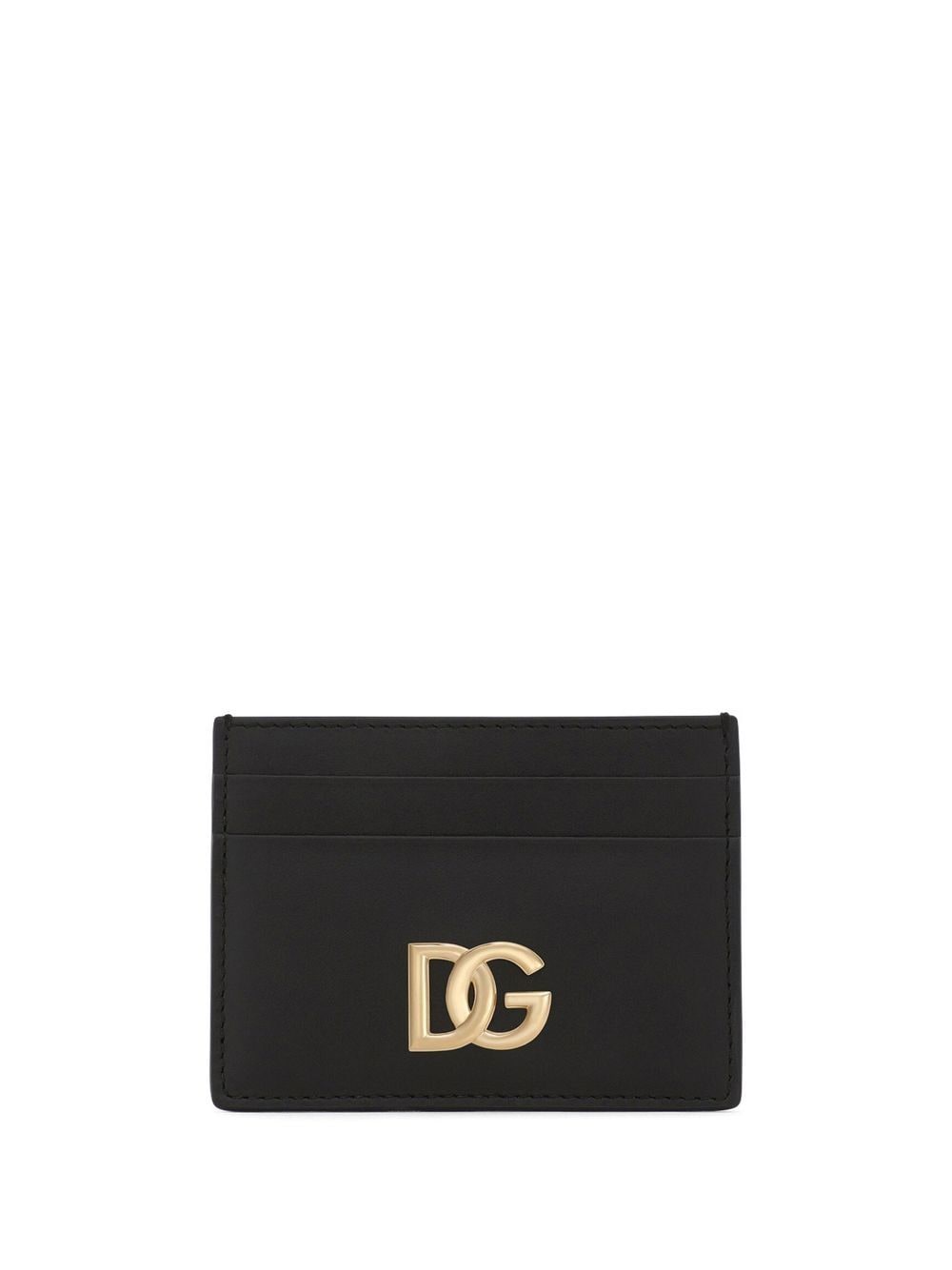 Card holder with logo plaque