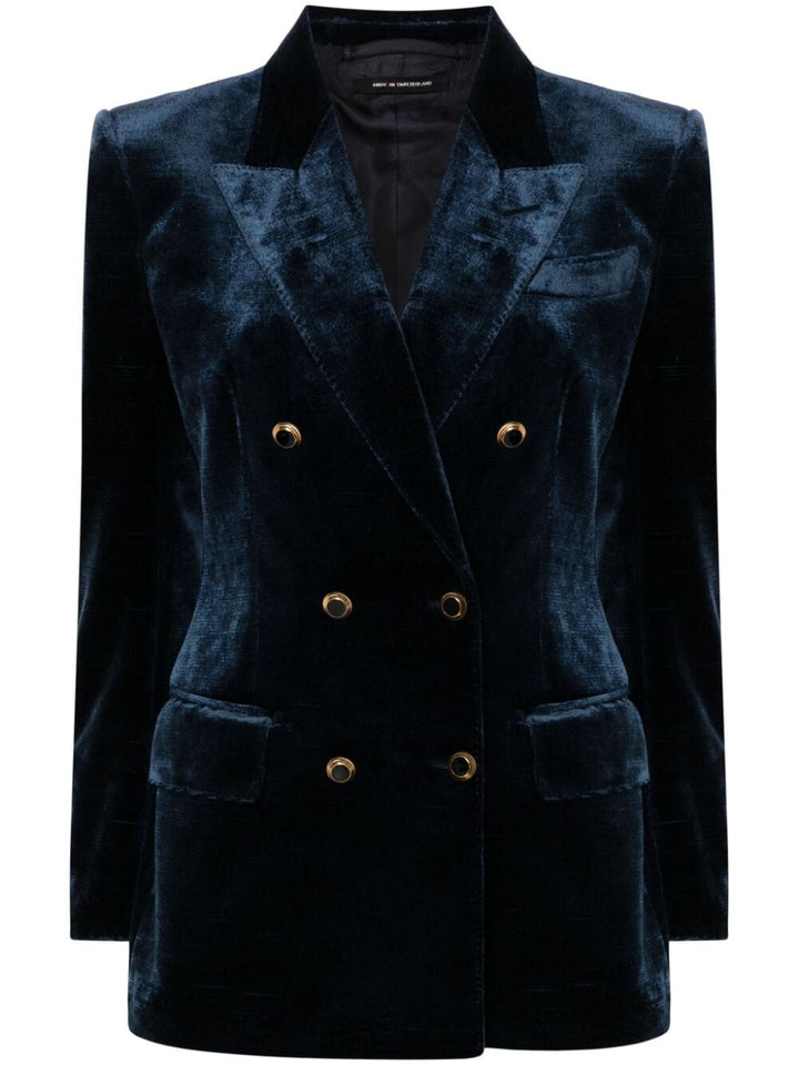 Tom Ford Blazer - Blue | bd20b5d0a3081e4736e74df1f4191216df068ce5