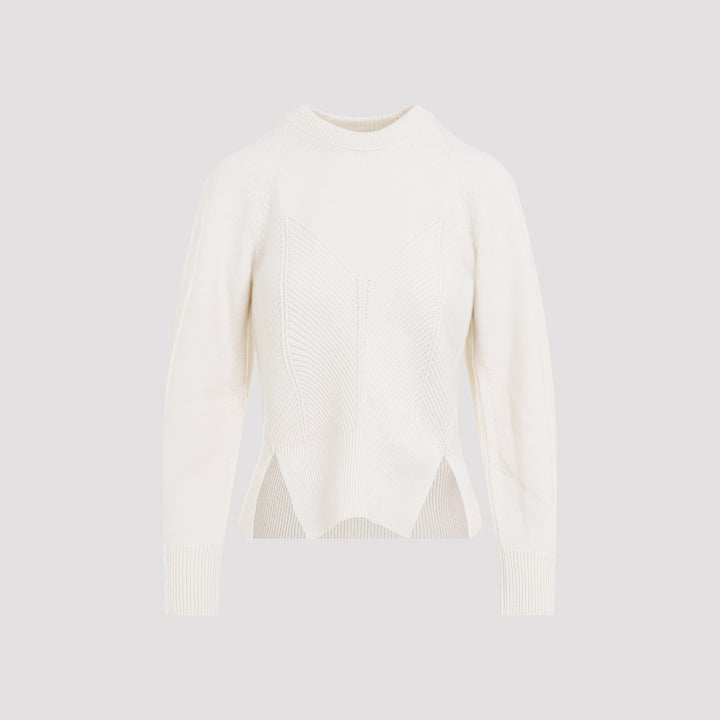 Alexander Mcqueen Pullover - White | 54417a94bee082de26bfe224625d41094f9933ab