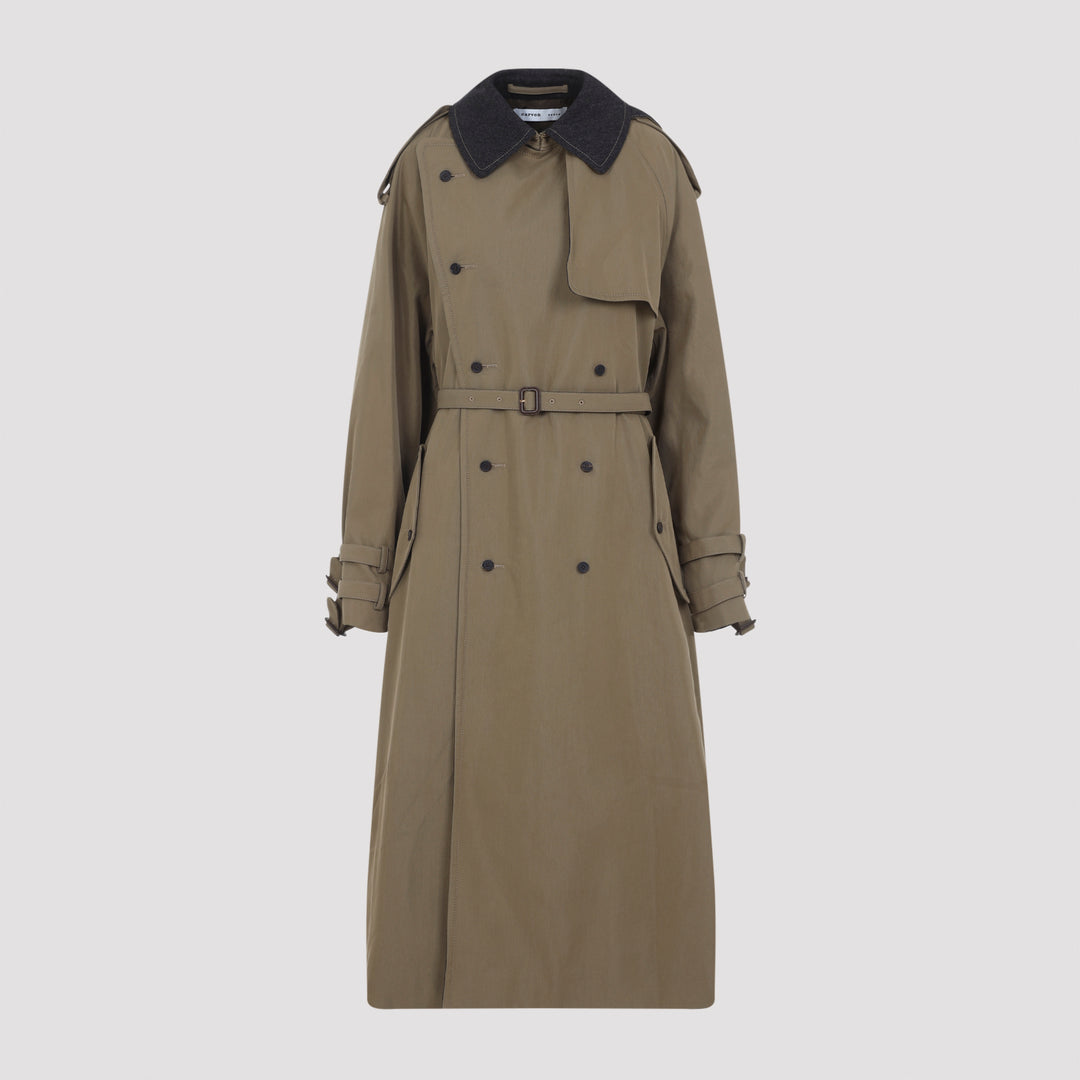 Carven Trench & raincoat - Brown | e6192ae69b712a60d93c888176b0e9a5705af148