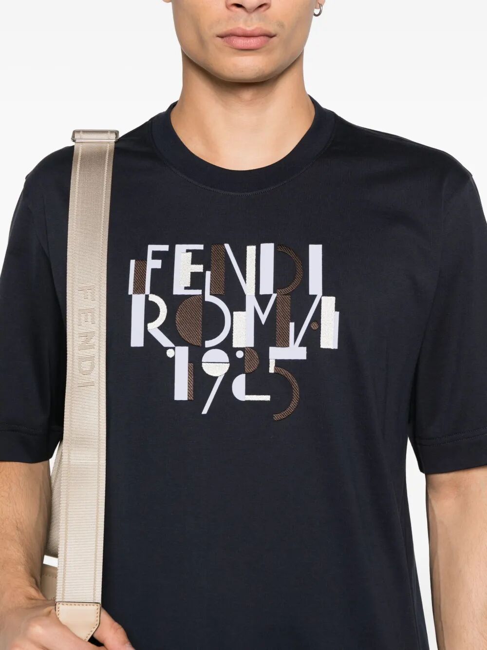 Fendi T-shirts - Blue | 682f0ab71b0b3b8bbb30b3fafe01eb83c105276d