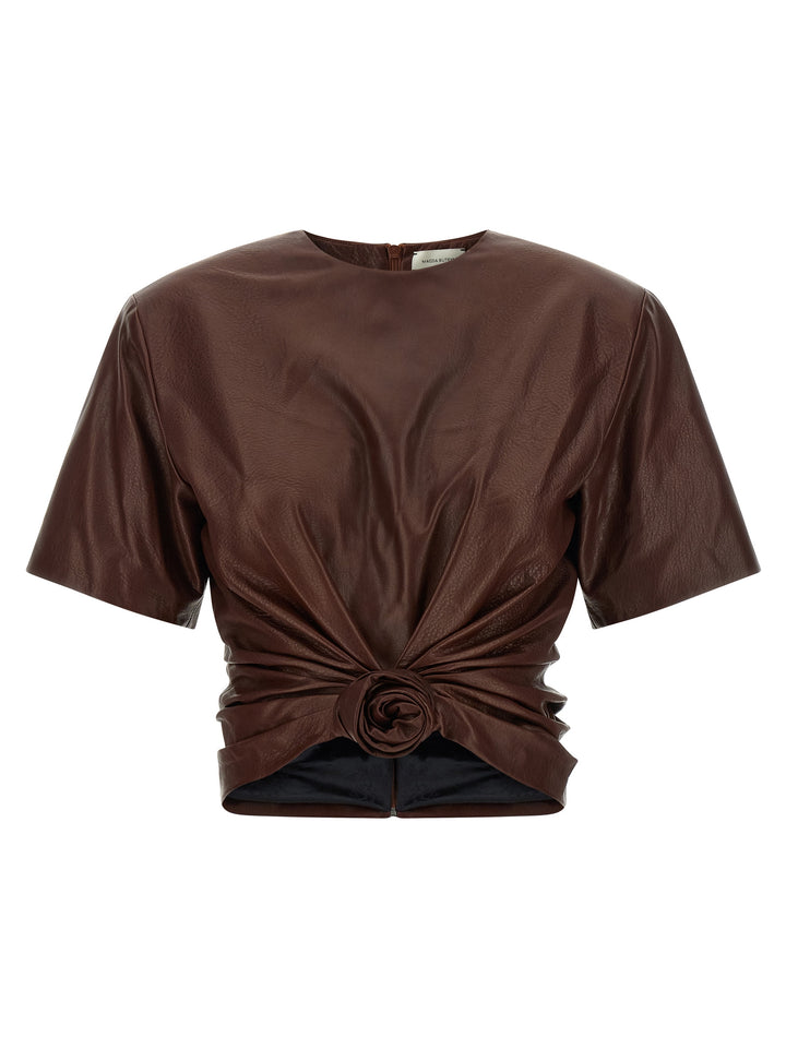 Magda Butrym 15 T-shirt - Brown | 14594fa5562ba5d602a399d0ccb50ba487036c79