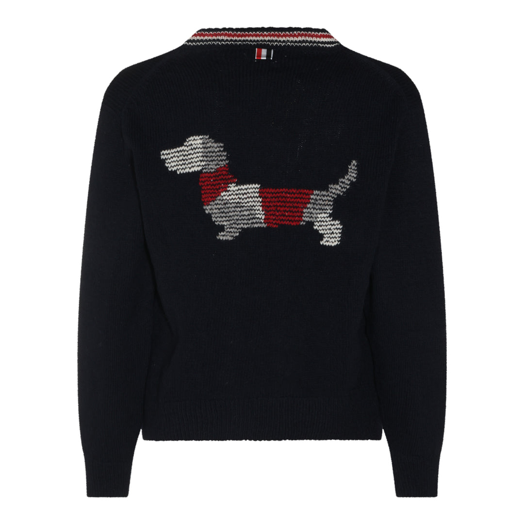 Thom Browne Sweaters - NAVY | 4d7a44e6bc54c505c4551a40b49fec5078433f00