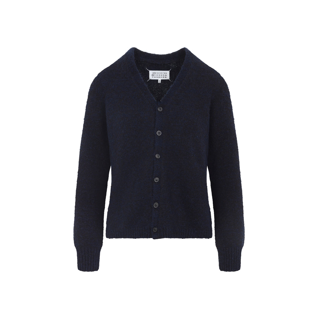 Maison Margiela Cardigan - Blue | 0688a345a1541a3de67726b2f4012fce5ca97825