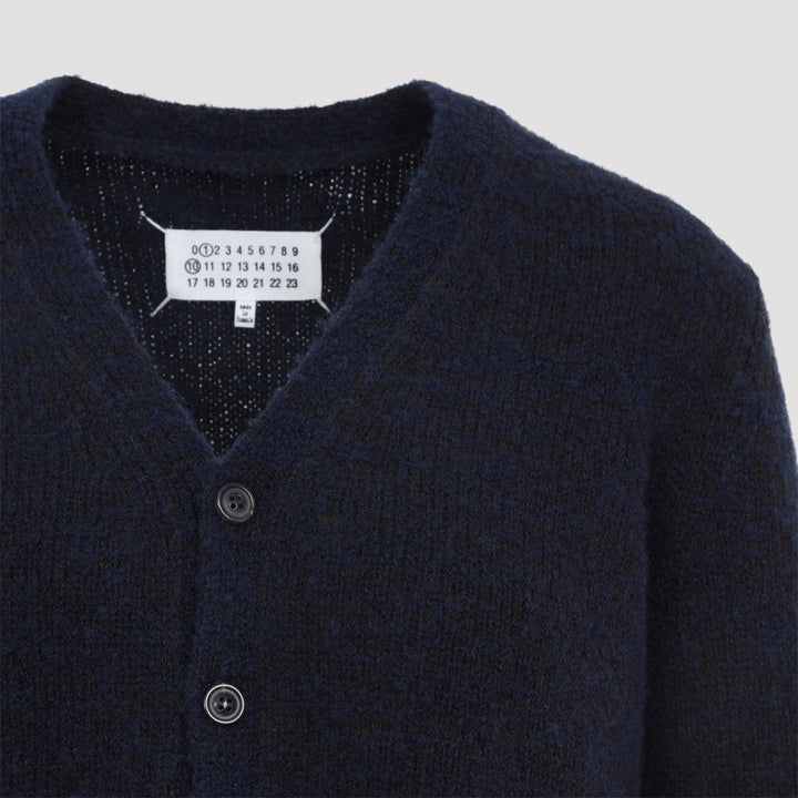 Maison Margiela Cardigan - Blue | 8ee44d7284cf3b1ad57094cf70b7a4c5b85bfbaf