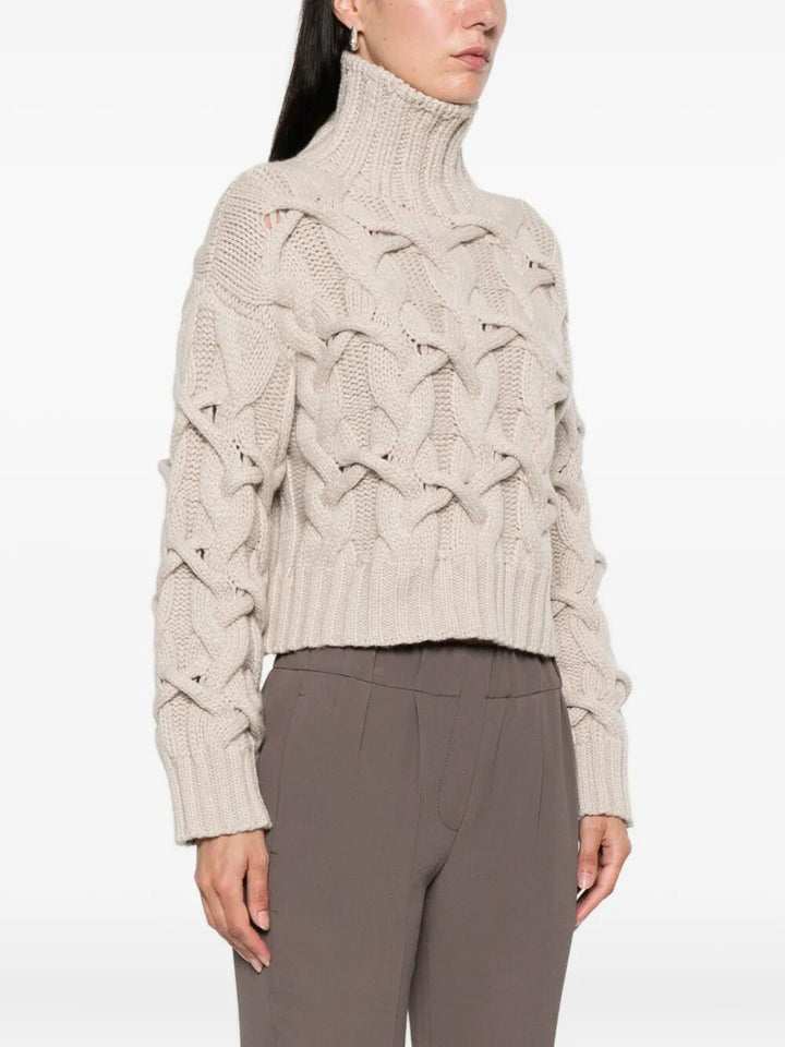 Brunello Cucinelli Turtle neck - Nude & Neutrals | b07ce734af4d1c6477b845e83745f16bdad54c67